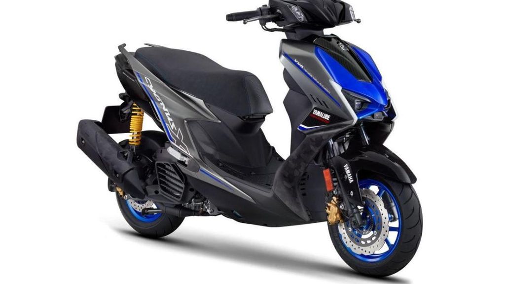 Yamaha Cygnus X Special Edition Meluncur, Pakai Livery ala R1M
